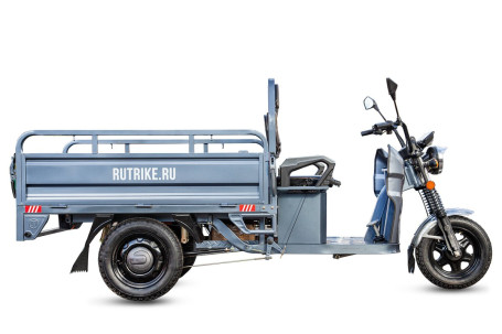 Трицикл электрический Rutrike Мастер 1500 60V 1200W (серый) (026653-3289)