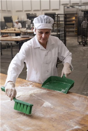 Ручная щетка UST Vikan (330мм, зеленый)