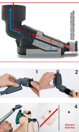 Насадка для сбора пыли при сверлении Bohrfixx