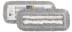Моп TTS Tuft Tris Wet Disinfectiont (50см, карманы, микрофибра, серо-белый)