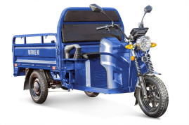 Трицикл электрический Rutrike Мастер 1500 60V 1200W (синий)